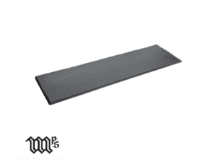 SLATE RECT. TRAY - BLACK - 53CM X 16CM