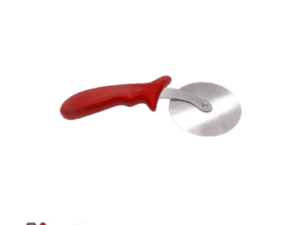 PIZZA CUTTERS - PLASTIC HANDLE - RED