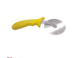 PIZZA CUTTERS - PLASTIC HANDLE - YELLOW