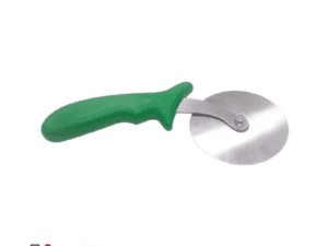 PIZZA CUTTERS - PLASTIC HANDLE - GREEN