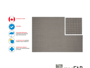 PLACEMATS ZINC - P/M 30CM X 43CM (12)