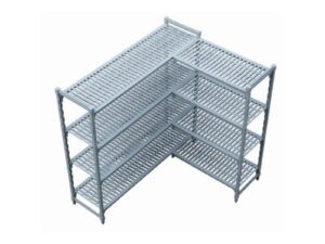 PLASTIC SHELVING CORNER UNIT - 1220 x 530 x 1800mm