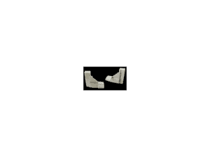 PLASTIC SHELVING CORNER UNIT - CONNECTOR (SET OF 2)