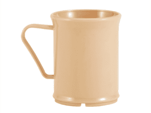 POLYCARBONATE DINNERWARE MUG - BEIGE - 288ml