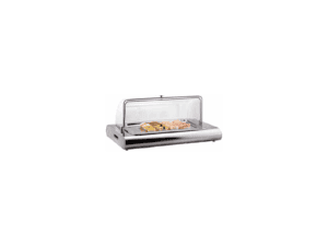 COLD DISPLAY UNIT SWATCH S/STEEL, POLYCARBONATE, ACRYLIC COVER, TWO ICE PACKS INCLUDED
