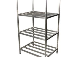 POT RACK - FLOOR STANDING - STAINLESS STEEL (304) TUBING