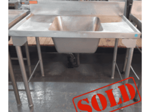 PREP SINK SINGLE BOWL - 1.1m