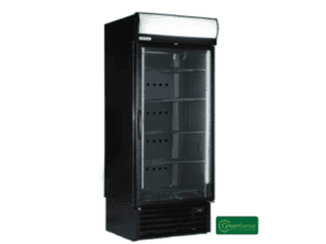 SINGLE GLASS DOOR FREEZER 'CARBON EDITION