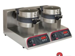 WAFFLE BAKER ANVIL - 2 PLATE - BELGIAN