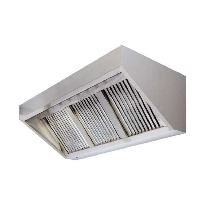 WALL CANOPY - SINGLE DECKER 'STAINLESS STEEL'