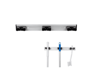WALL RAIL WITH 3 BRACKETS - 500MM