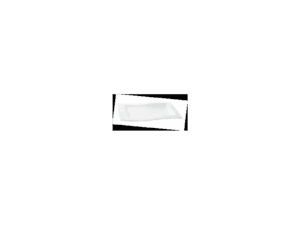 WAVE RIM RECT. PLATE 33cm