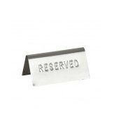 Reserved Table Sign
