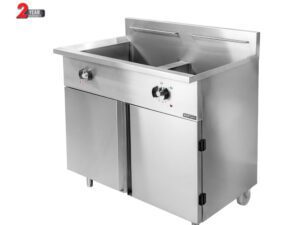 FISH FRYER - 2 X 20LT -33kW ELECTRIC