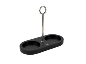 LINEA BAMBOO TRAY FOR MILLS BLACK AND WHITE HANDLE - 17CM (6)