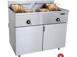 Anvil Fish Fryer 2x20Lt - 33kW Floor Standing (Elec)