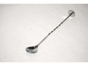 BAR SPOON S/STEEL - 280mm TWIST/MUDDLER