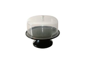 CAKE STAND - BLACK