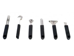 BUTTER CURLER S/STEEL - BLACK - 215mm
