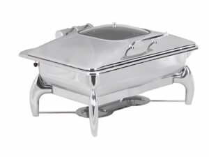 CHAFING DISH INDUCTION - RECTANGULAR WITH GLASS LID