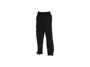 CHEFS UNIFORM CARGO'S BLACK - MEDIUM