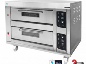 DECK OVEN ANVIL - GAS - 4 TRAYS - DOUBLE