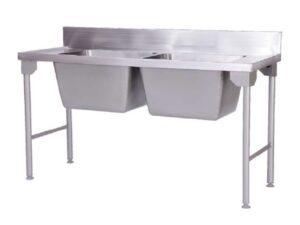 DOUBLE POT SINK