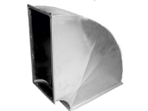 DUCTING PIPES - SQUARE 'GALVANIZED'