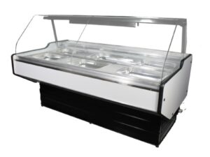 ECO DISPLAY CURVED GLASS FRIDGE 2M