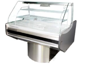 ECO DISPLAY CURVED GLASS PIE WARMER