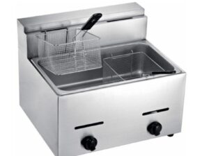 FRYER - TABLE TOP DOUBLE PAN (GAS)