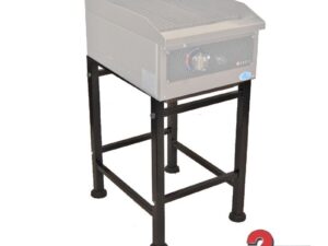 GAS GRILLER STAND - 400mm - STAINLESS STEEL