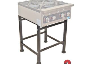 GAS GRILLER STAND - 600mm - STAINLESS STEEL