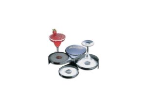 GLASS RIMMER COMBINATION - 3 TIER (BLACK)
