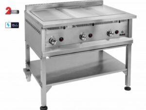 HEAVY DUTY STOVE - SOLID TOP 3 BURNER GAS