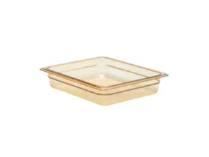 HIGH HEAT 1/2 GN FOODPAN (AMBER) - 65MM(D)
