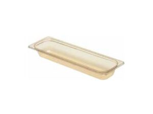 HIGH HEAT 1/2 LONG FOODPAN (AMBER) - 65MM(D)