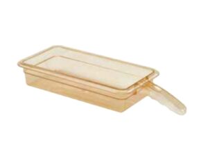 HIGH HEAT 1/3 GN PAN (AMBER) WITH SINGLE HANDLE FOR PHU UNITS 65MM(D)