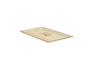 HIGH HEAT LID WITH HANDLE AMBER FOR 1/1 HIGH HEAT PANS