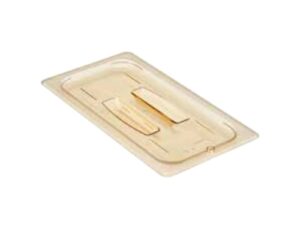 HIGH HEAT LID WITH HANDLE (AMBER) FOR 1/3 HIGH HEAT PANS