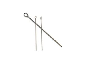KEBAB SKEWER S/STEEL - FLAT - 300mm