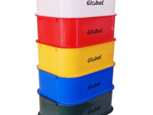 MEAT TRAY PLASTIC - SMALL YELLOW
