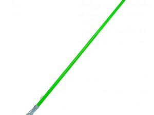 MOPHOLDER - PVC/WOOD HANDLE ONLY 'GREEN' - 1550mm