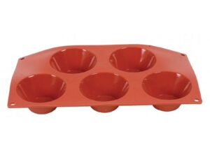 MOULD SILICONE - MUFFIN 5 CUP - 80 x 40mm