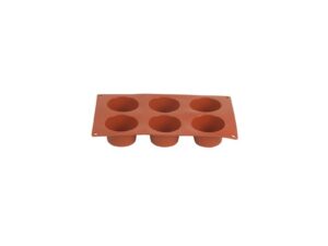 MOULD SILICONE - MUFFIN 6 CUPS - 70 x 40mm