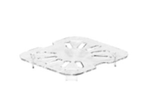 POLYCARBONATE (CLEAR) DRAIN SHELF FOR 1/6 PANS