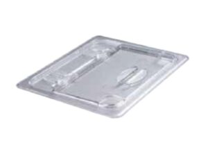 POLYCARBONATE (CLEAR) HINGED FLIP LID FOR 1/2 PANS