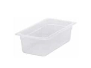 POLYPROPYLENE GN 1/1 FOODPAN (TRANSLUCENT) 150MM(D)