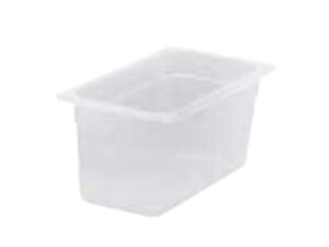 POLYPROPYLENE GN 1/3 FOODPAN (TRANSLUCENT) 150MM(D)