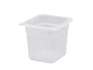 POLYPROPYLENE GN 1/6 FOODPAN (TRANSLUCENT) 150MM(D)